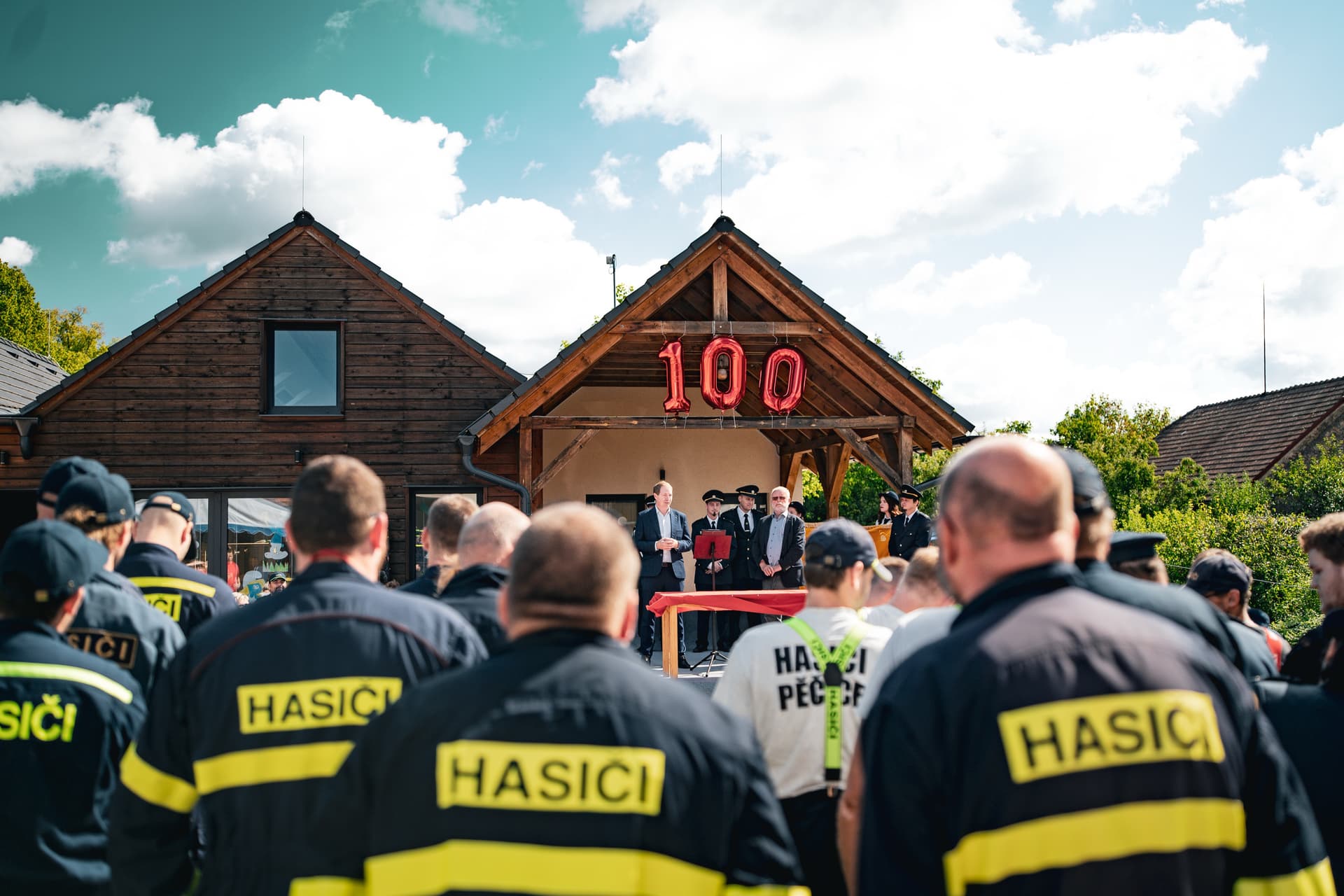 Oslava 100 let sboru dobrovolných hasičů